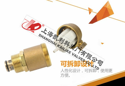 AVAX暖氣自動(dòng)排氣閥可拆卸設(shè)計(jì)